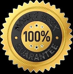 100% Money Back Guarantee